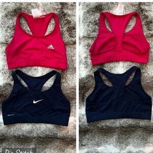 Nike and Adidas Gym tops - size M